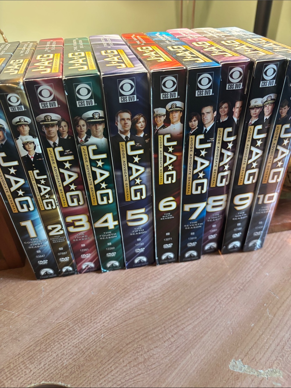 Jag DVd’s 
Complete collection( seasons 1-10.)